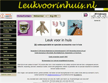 Tablet Screenshot of leukvoorinhuis.nl